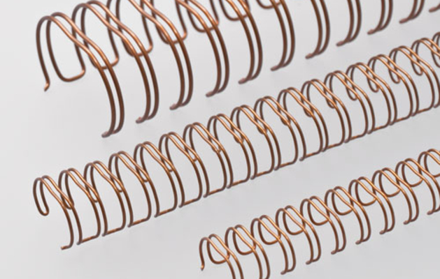Bronze Binding Wires for Cinch Binder 3/4" (19mm) Pkt.20 pcs